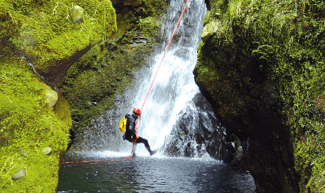 Canyoning à Madere