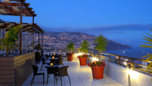 Terrasse Madere Hotel Savoy avril 2015