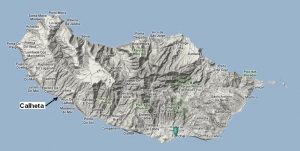 Carte Calheta Madère