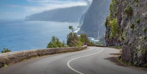 Route de bord de mer Madère