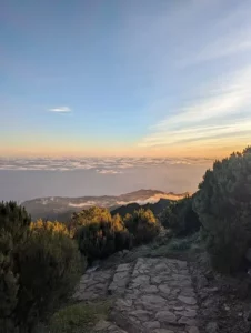 Pico do Ruivo Sentier de randonneee