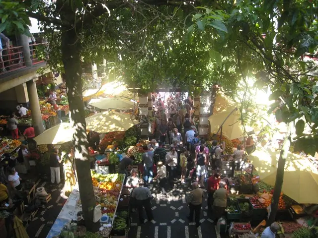 Marché vivant a Funchal